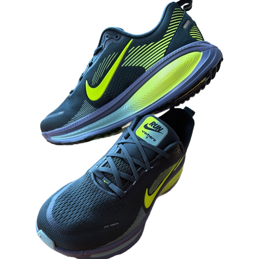 Nike VOMERO 18 Seaweed/Volt-Cannon Men’s size 10.5 *NEW* - Picture 3 of 13
